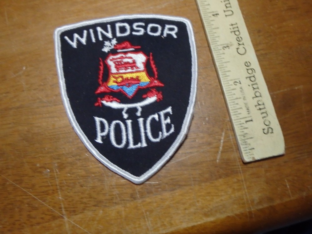 WINDSOR CANADA  VEST OBSOLETE PATCH BX AAA #9