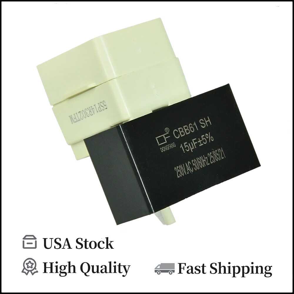 Refrigerator Compressor Start Relay & Capacitor For Whirlpool Maytag W10613606