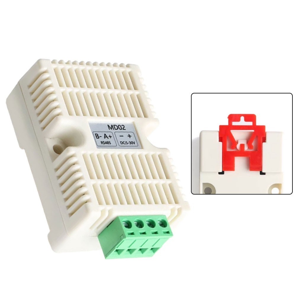Rail Mount Temperature Humidity Transmitter Sensor for For office Environment