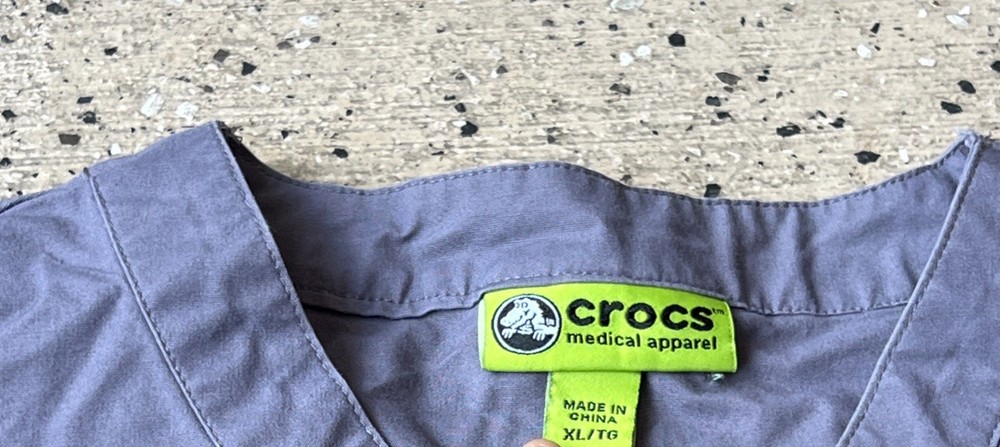 CROC Scrub Top Size XL Great Uniforms For Nurses And NA