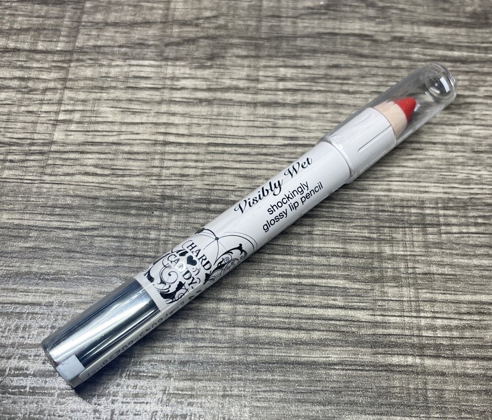 HARD CANDY Visibly Wet Shockingly Glossy Lip Pencil 258 Precious