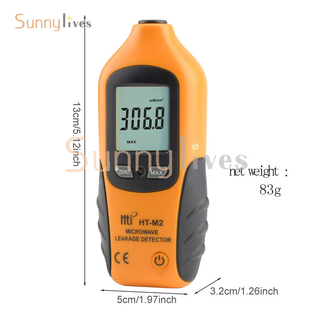 Digital LCD Display Microwave Leakage Detector Accurate Radiations Meter Tester