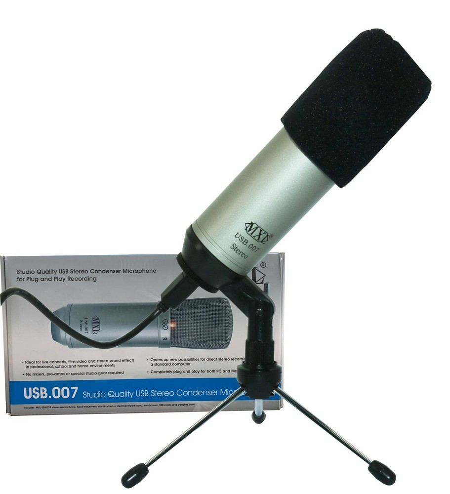 MXL USB.007 Studio Quality Professional USB Stereo Condenser Microphones
