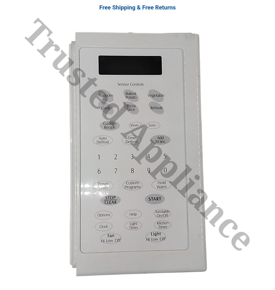 Whirlpool Microwave Control Panel Console W10275286