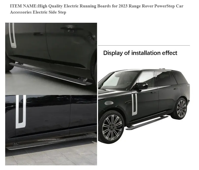 Fits for Range Rover 2023-2026 LWB Deployable Electric Running Board Side Step