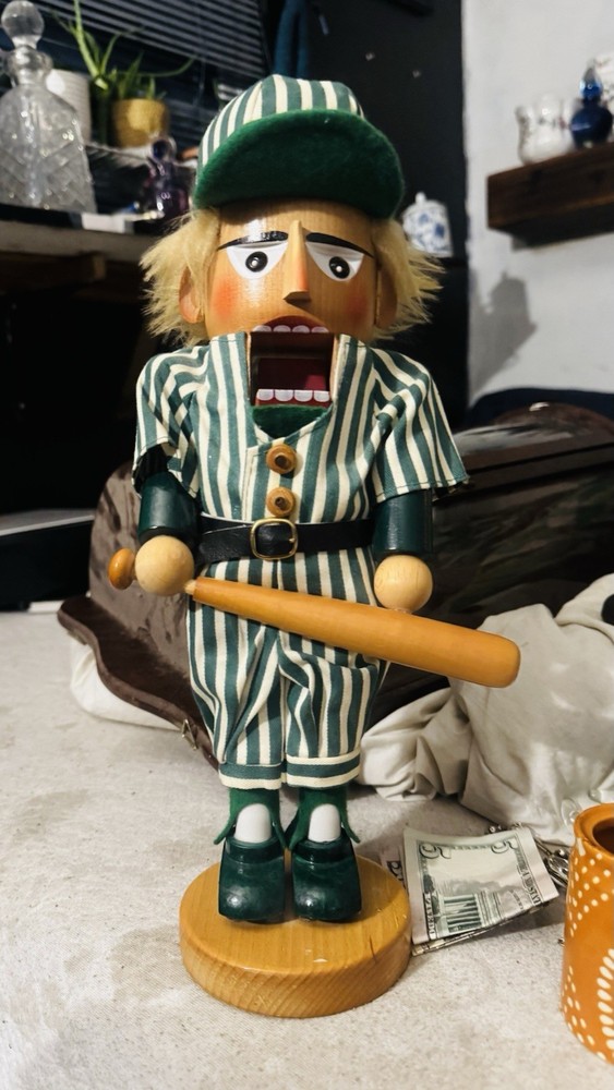 Steinbeck Baseball Nutcracker
