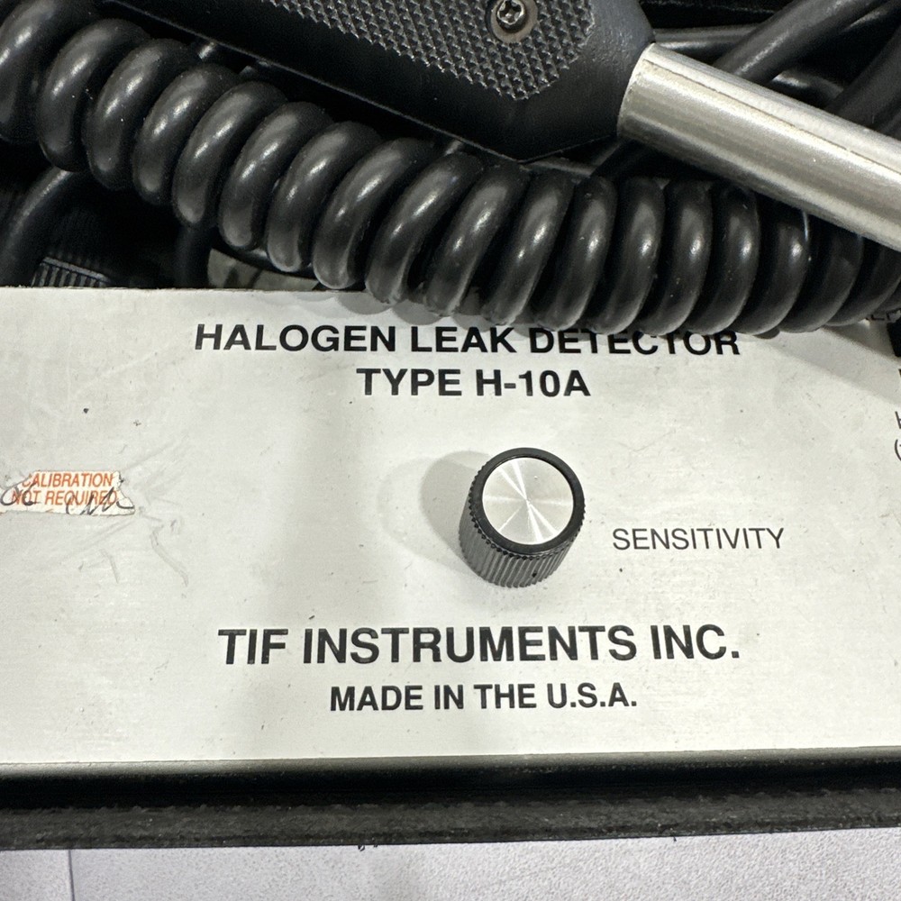 TIF Halogen Leak Detector Type H-10A