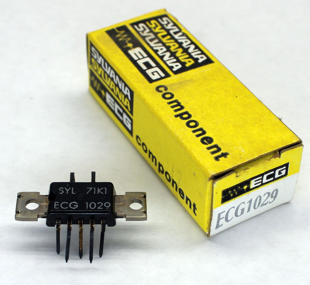 Sylvania ECG1029 NTE1029 Audio Amplifier