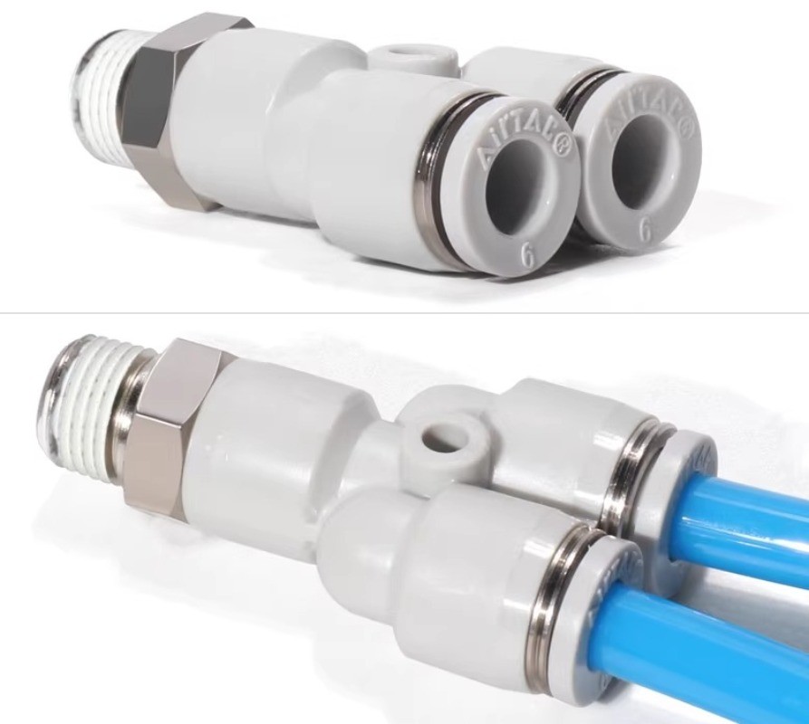 10pcs AirTAC PYB4M5 PYB401 PYB402   Joint