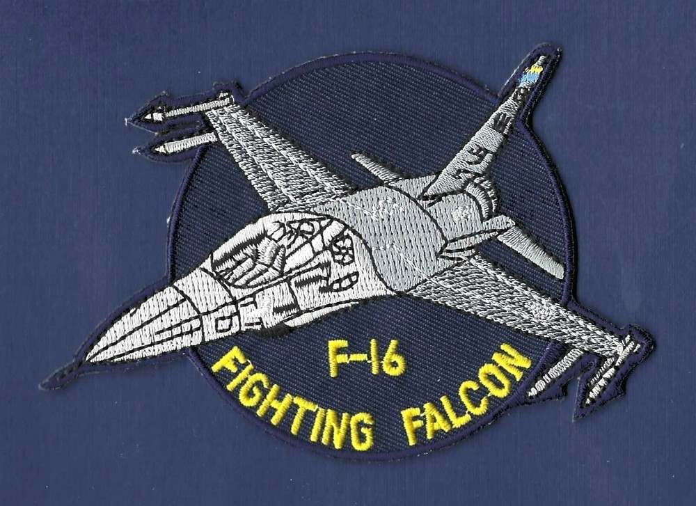 General Dynamics F-16 Fighting Falcon Aircraft Patch