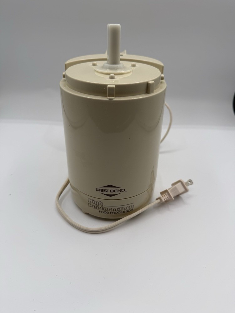 West Bend High Performance Food Processor 6500 Replacement Motor Base Unit Only