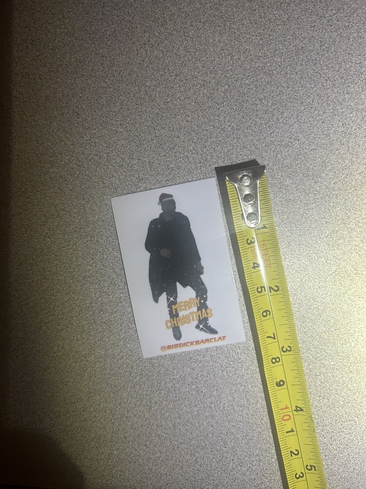 Real Human Being Merry Christmas Sticker