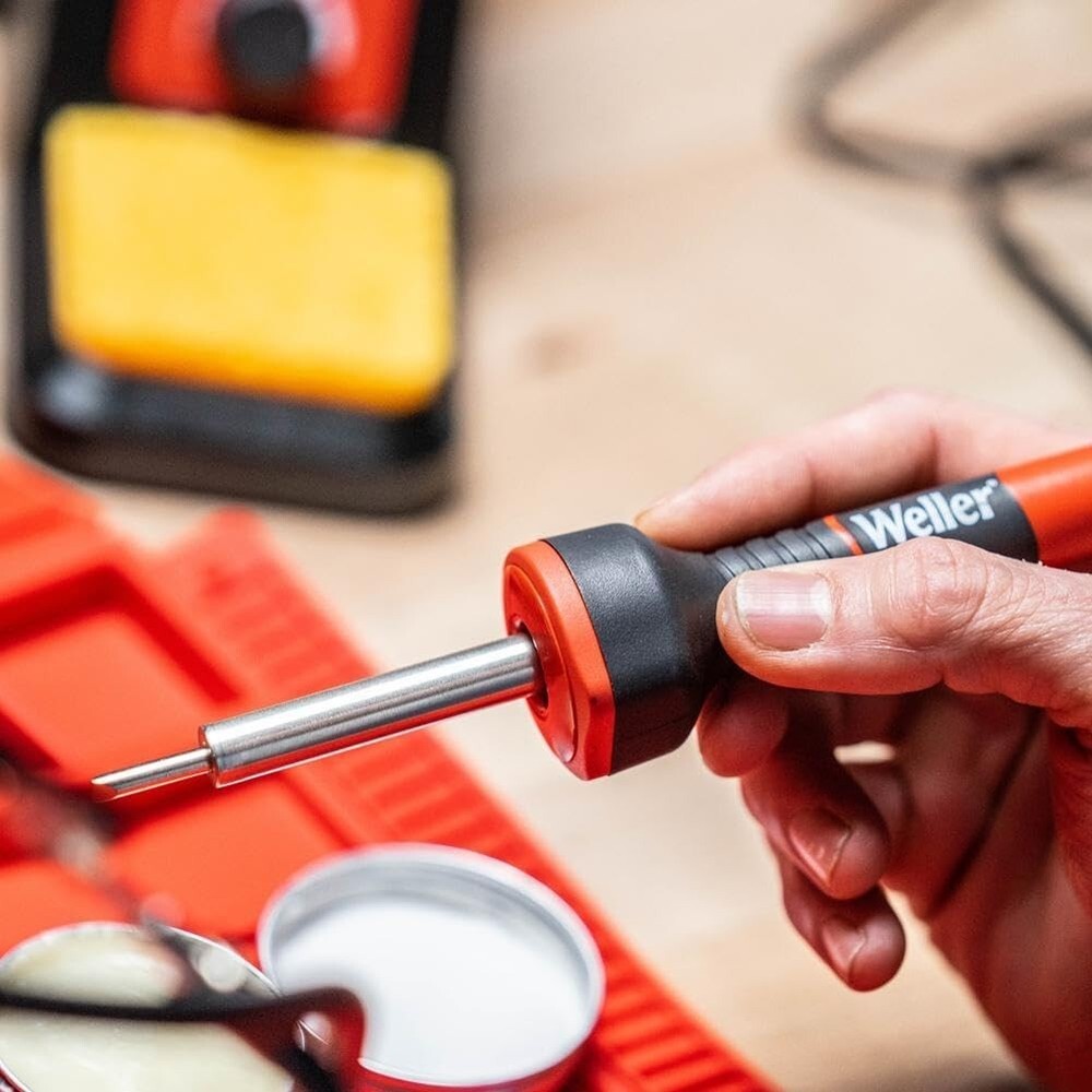 Precision Grip Soldering Iron Station - Variable Wattage - Space-Saving Design