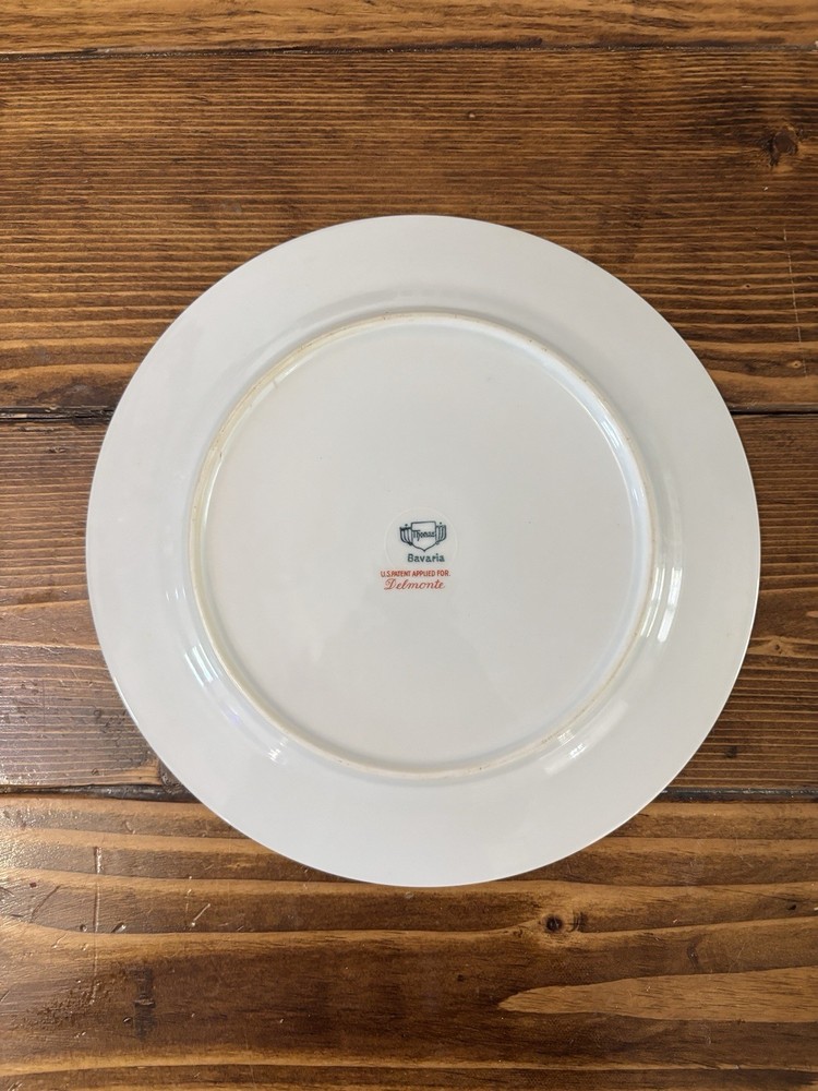 Thomas Porcelain Dinner Set Fruit and Scrolls Pattern Plates Bowls Bavaria