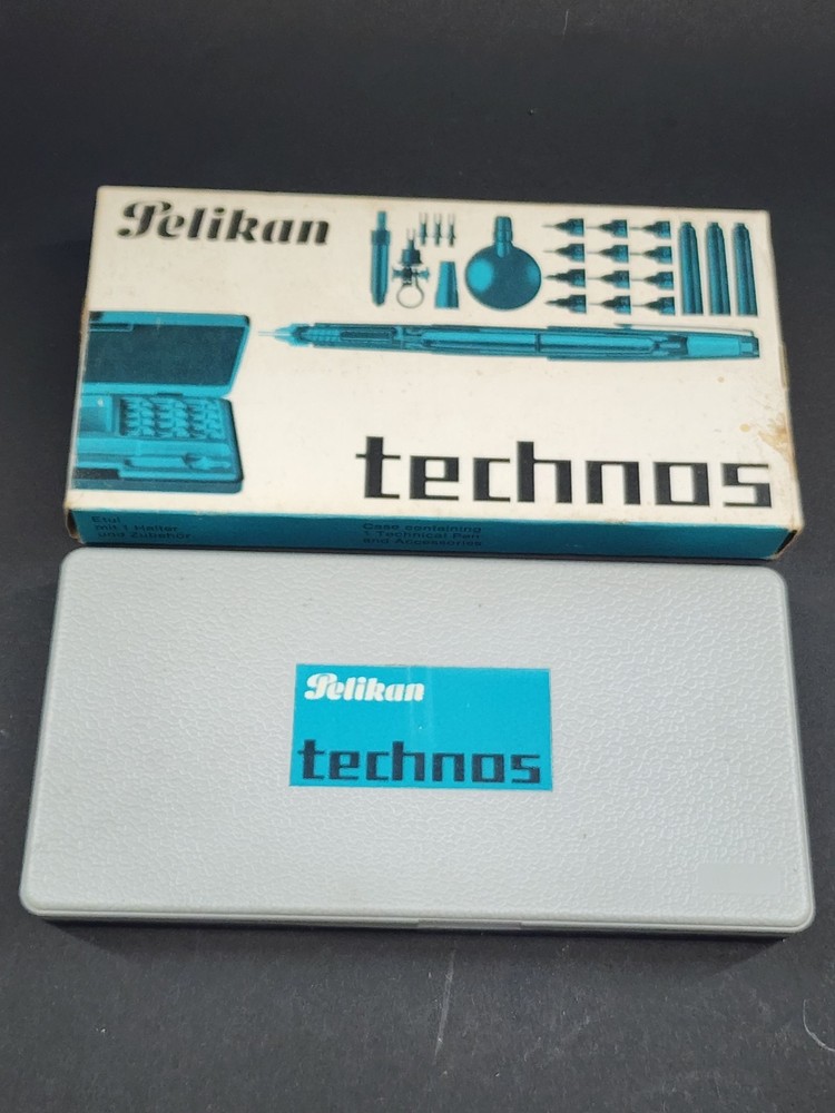 Pelikan Technos Technical Drafting Tools Pen Set Vintage Germany