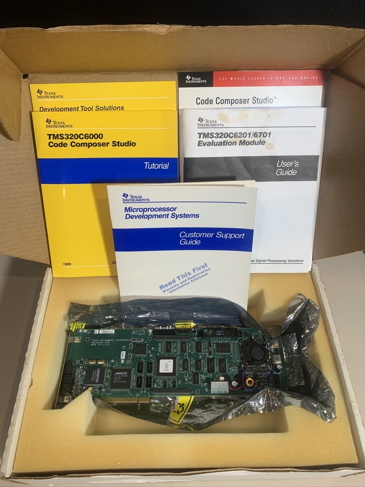 Texas Instruments TMS320C6X EVM Development Board