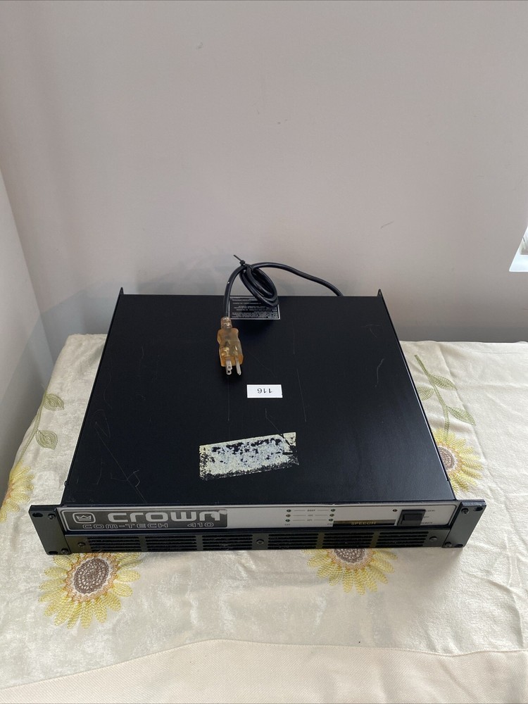 Crown Com-Tech 410 2-Channel Commercial Power Amplifier