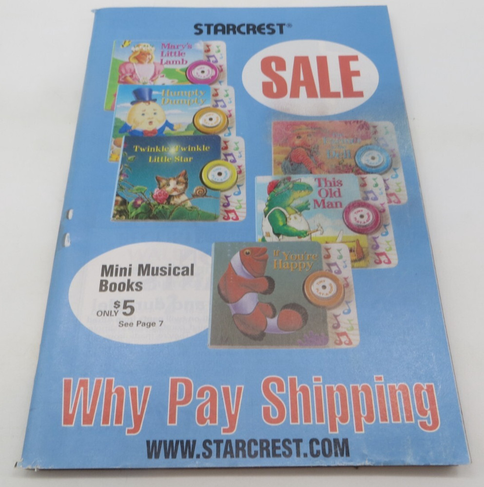 STARCREST CATALOG reference clothes pets electronics books