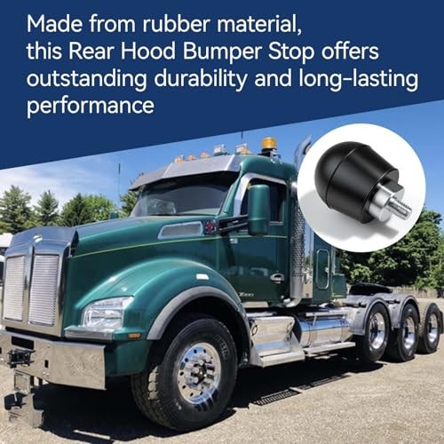 Rear Hood Bumper Stop Fit for Various Kenworth Models Replace, Left and Right