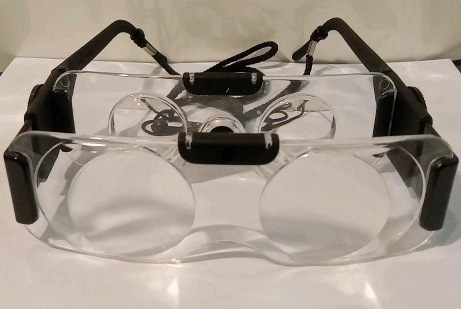Coil - Adjustable Spectacle Binocular Vision Magnifying Glasses Far Vision 2x