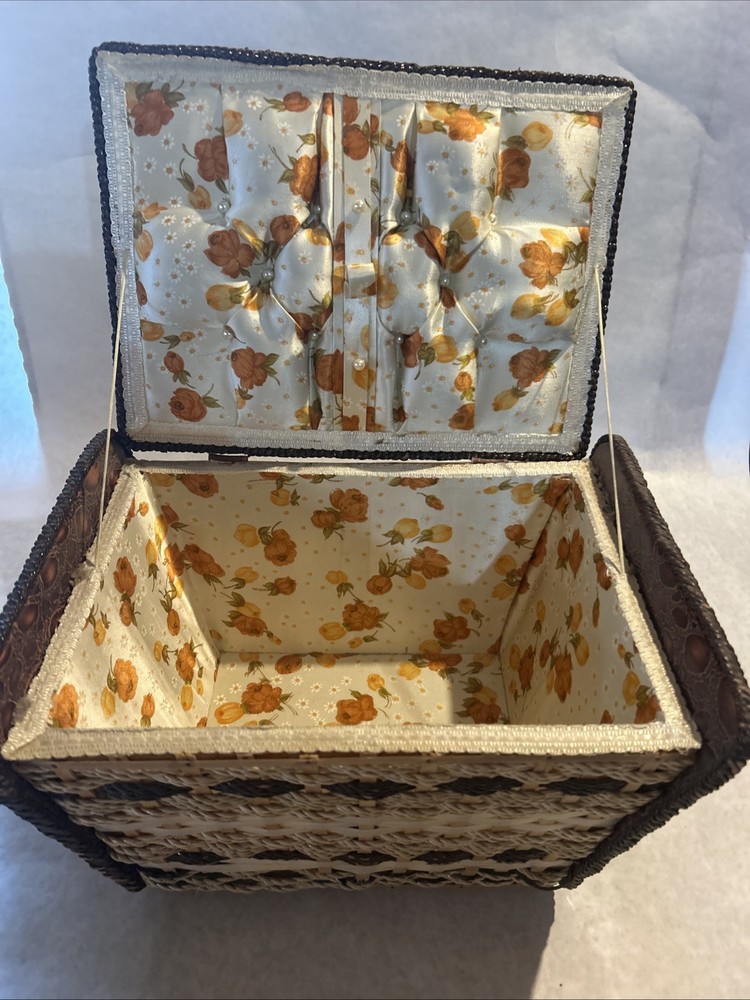 Vintage Sewing Basket
