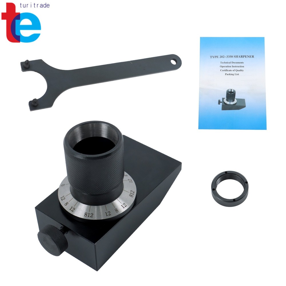 Precision End Mill Sharpening Fixture 5C Collet Type | Angle Grinding