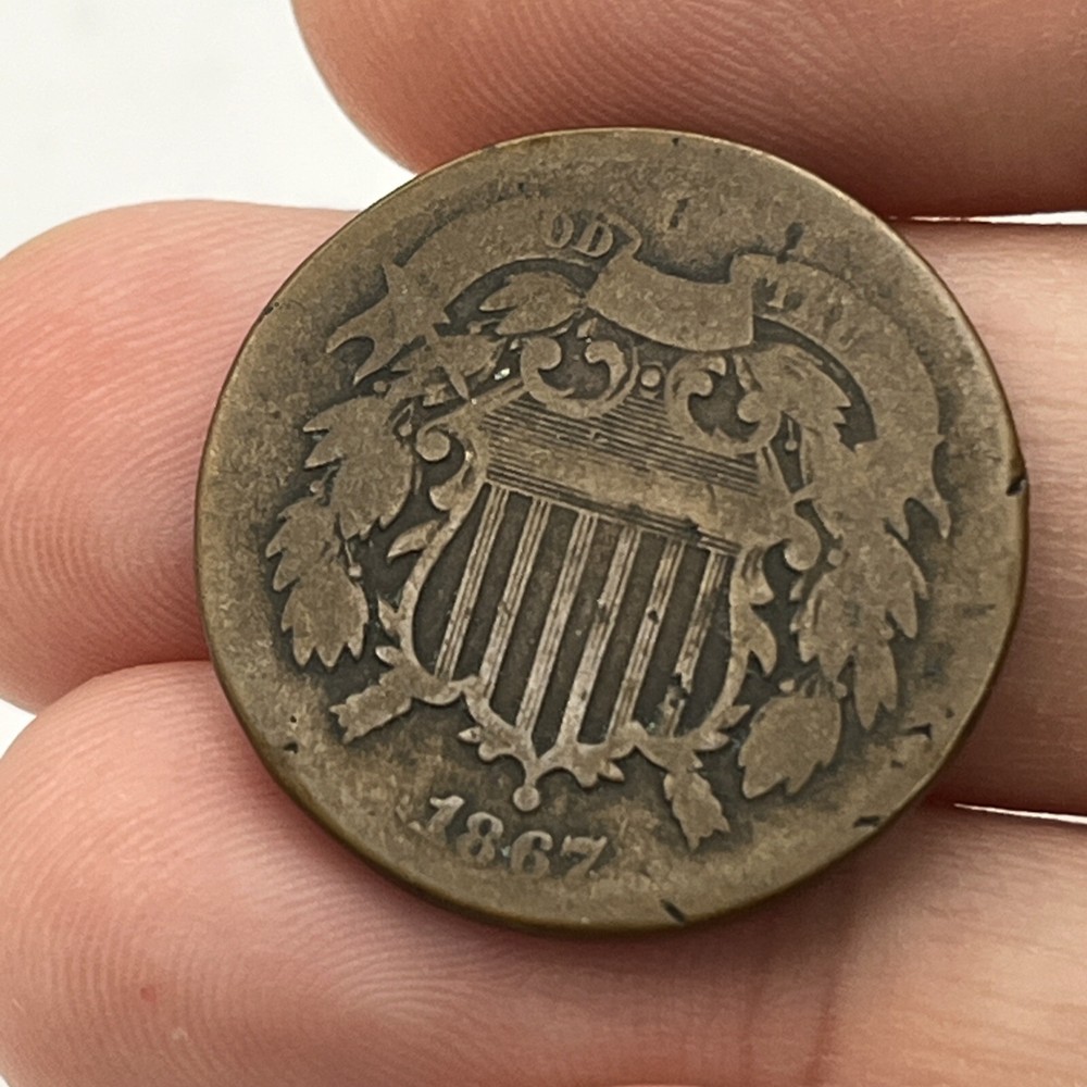1867 TWO CENT PIECE