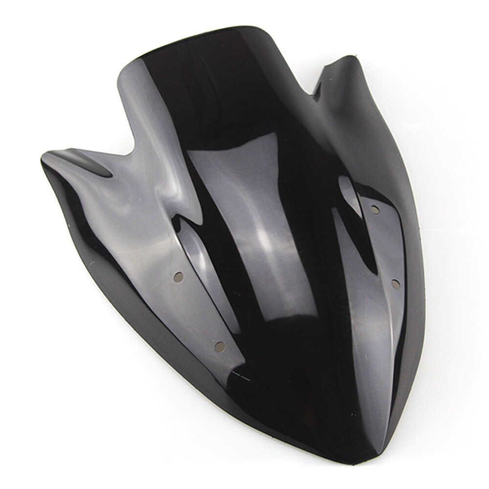 Black ABS Front Windshield Windscreen For Kawasaki 2003 2004 2005 2006 Z1000