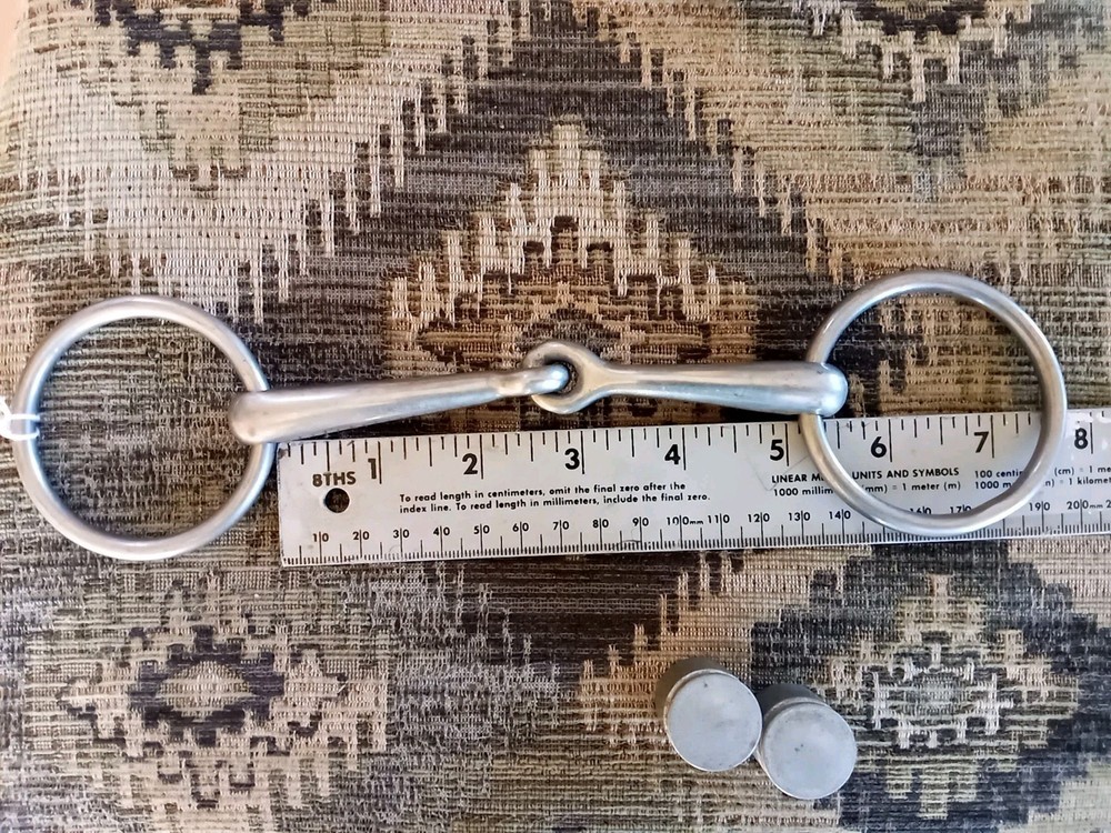 Used Loose Ring Snaffle 10mm  Iron