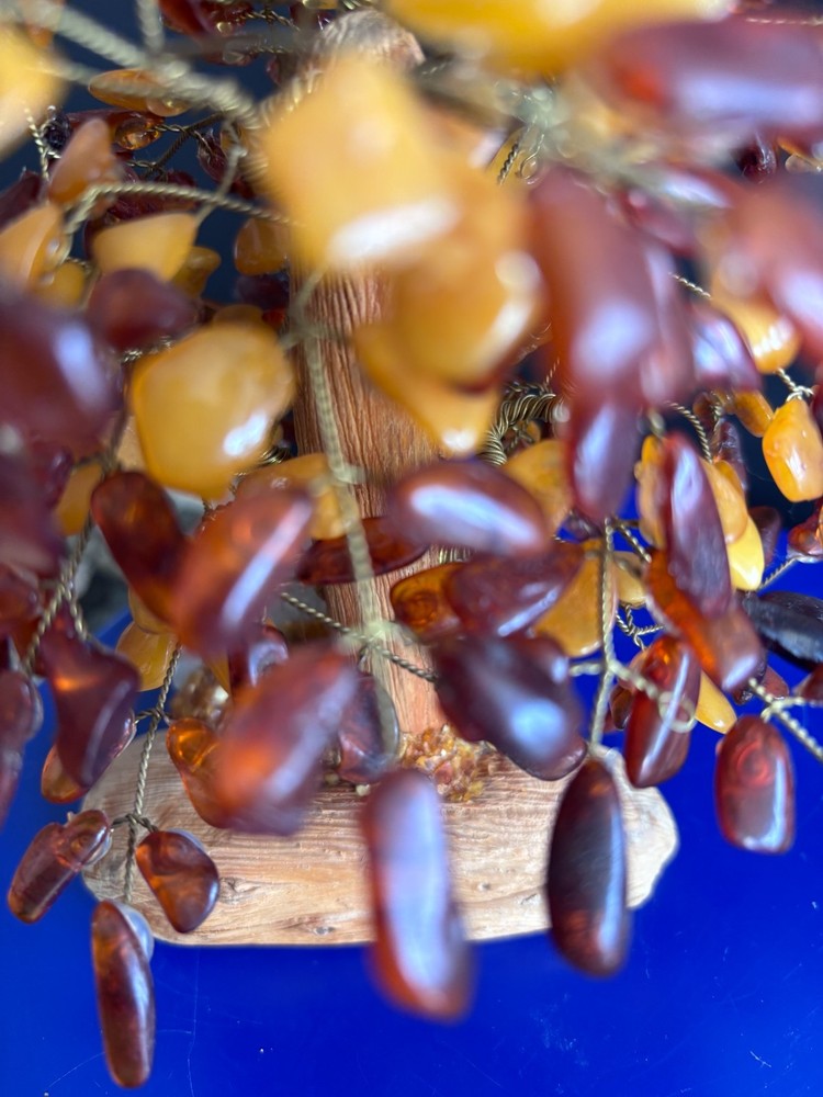 AMBER,TREE,BRASS,QUARTZ