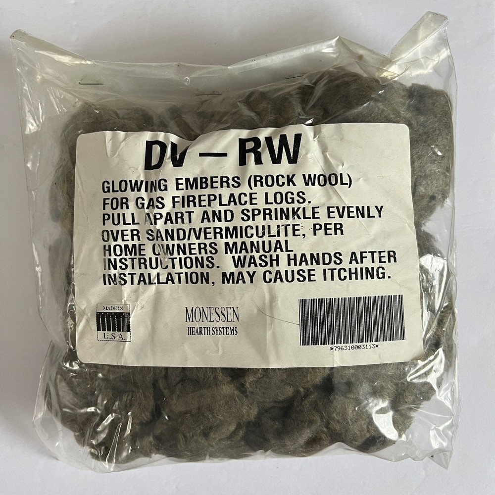 Monessen Hearth Systems Glowing Embers Rock Wool 4 oz DV-RW