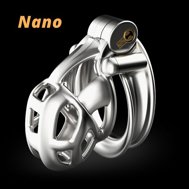 Cobra Stainless Steel Cage PythonV6.0 Chastity Device Metal Double-Arc Cuff Ring