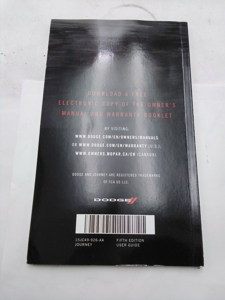 2015 Dodge Journey User Guide