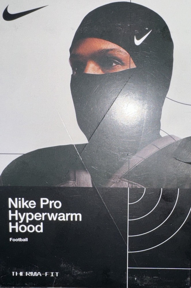 NIKE Pro Hyperwarm Hood in Black - One Size