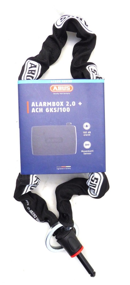 Abus Alarmbox 2.0 Locking Alarm System With Adaptor Chain