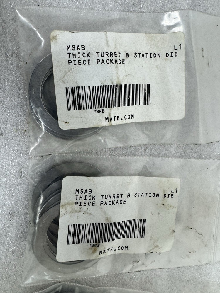 MSAB Thick Turret B Station Die Piece Package ( 12-unit pack )