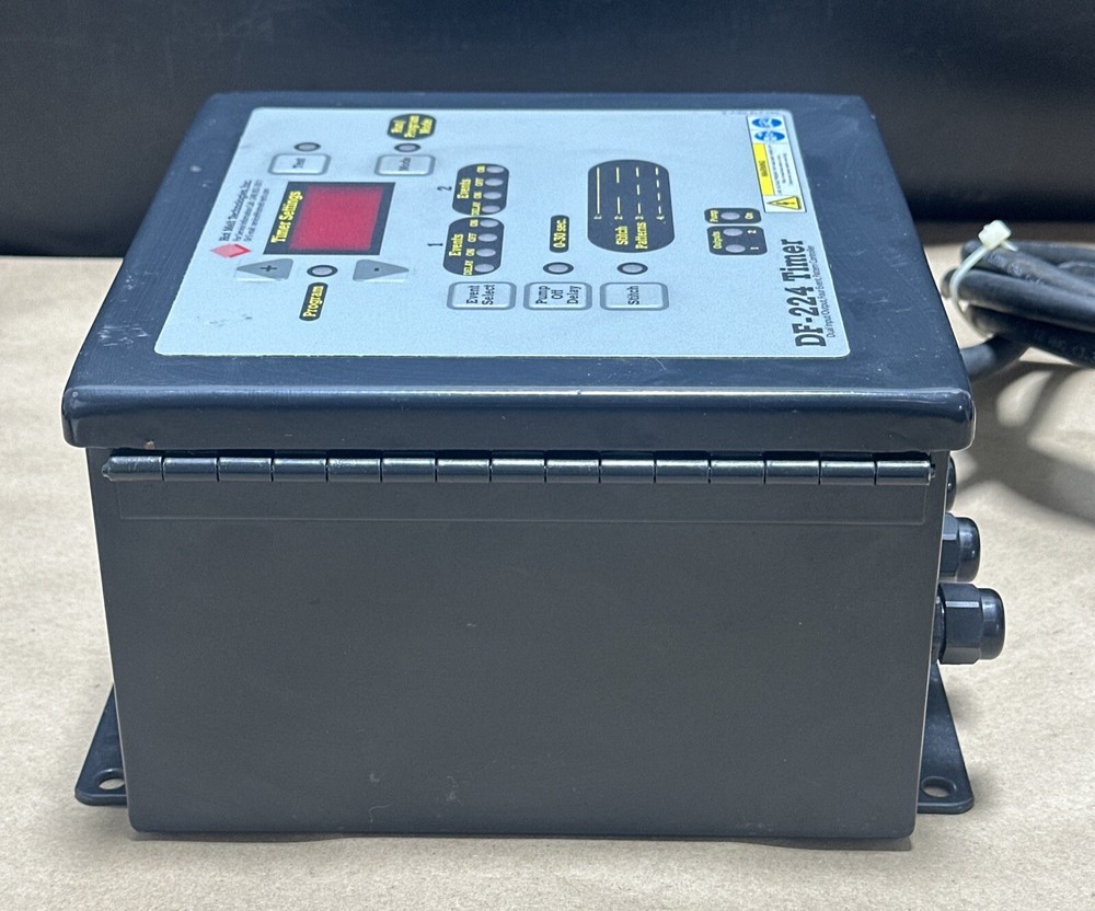 PREOWNED- Hot Melt DF-224 Timer Dual I/O 4-Event Pattern Controller || WARRANTY!