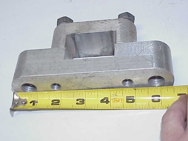 Aluminum 2"x 2" Frame Mount Panhard Bar Bracket Bolt-On Late Model Modified
