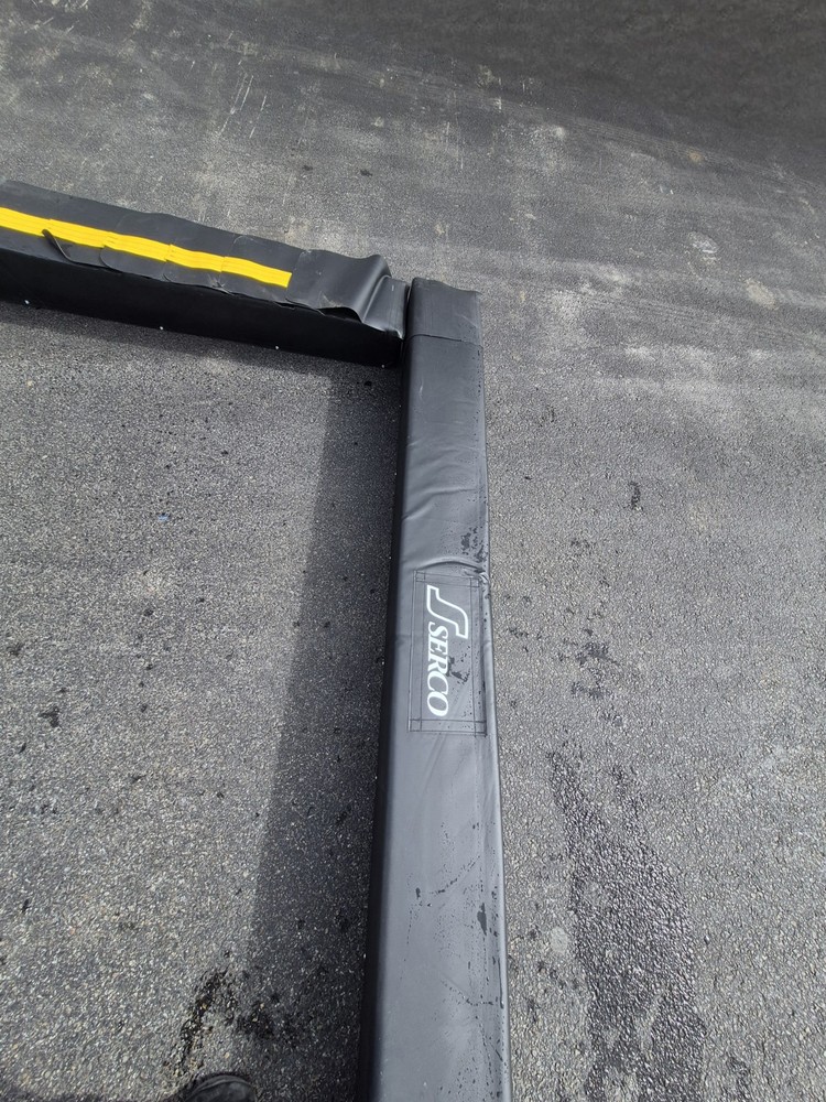 Serco 8'×9' 10" projection Dock Bumper Black