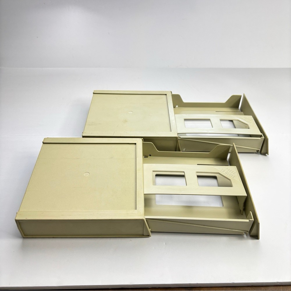VTG DISKBANK 2 Floppy disk 5.25 Storage Detachable Customizable Case Stackable