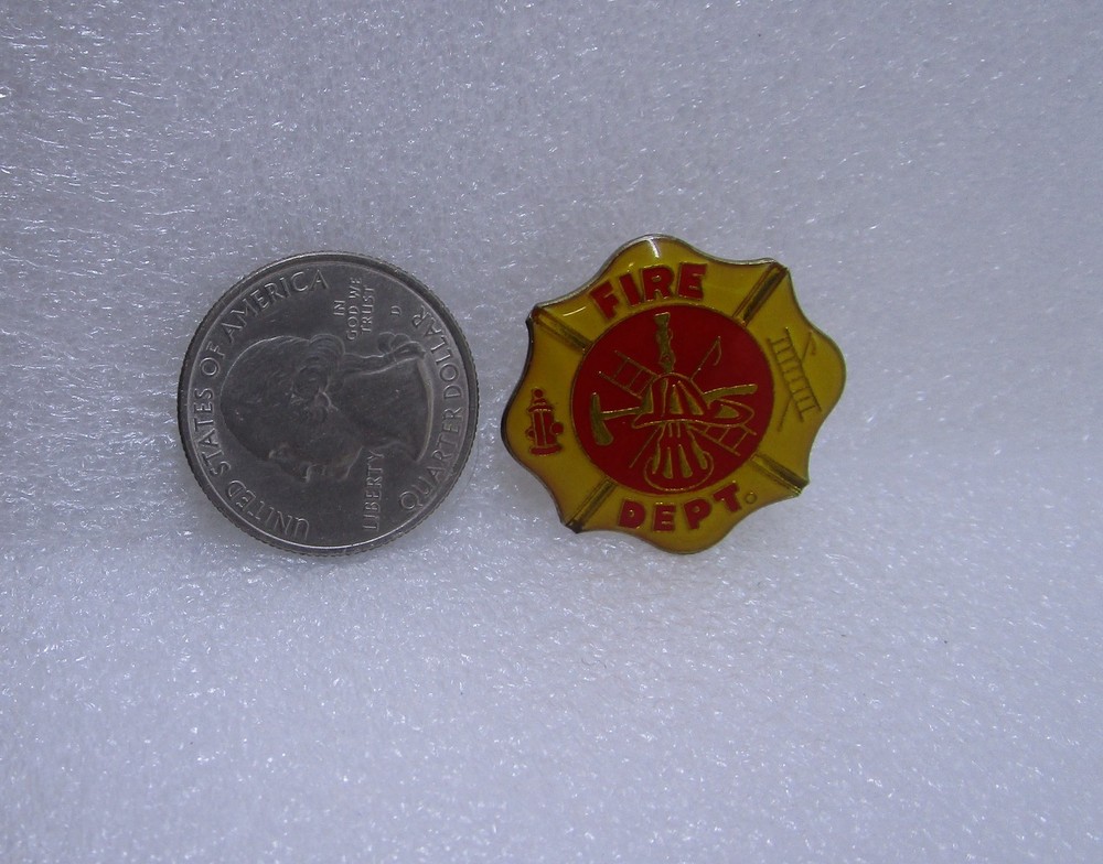 Fire Department Pin