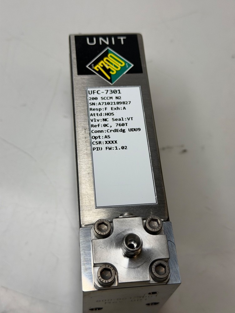 Celerity / Unit Series 7300 UFC-7301 High Performance MFC Mass Flow Controller
