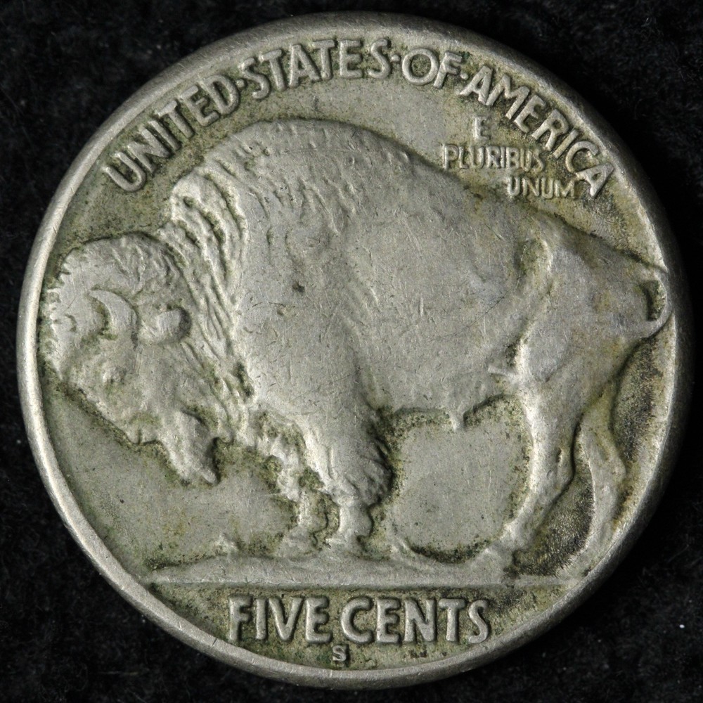 1916-S Buffalo Nickel XF+ E237 IKHB