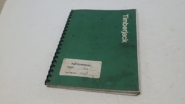 TIMBERJACK 350 LOADER PARTS MANUAL