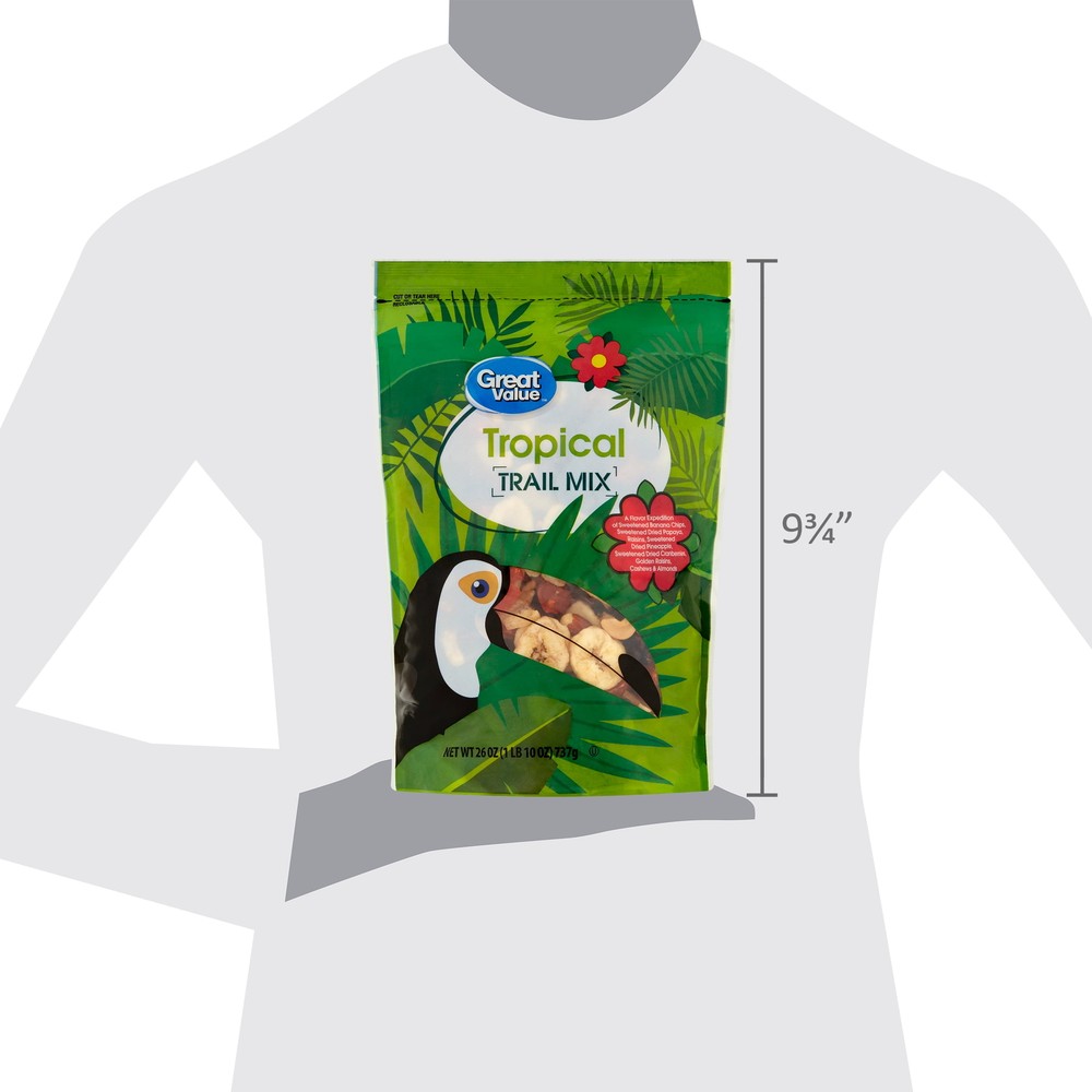 Great Value Tropical Trail Mix, 26 oz