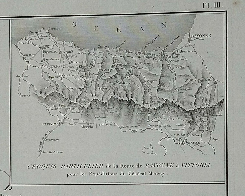 1793-75 REVOLUTIONARY WAR MAP - AUTHENTIC PRINT