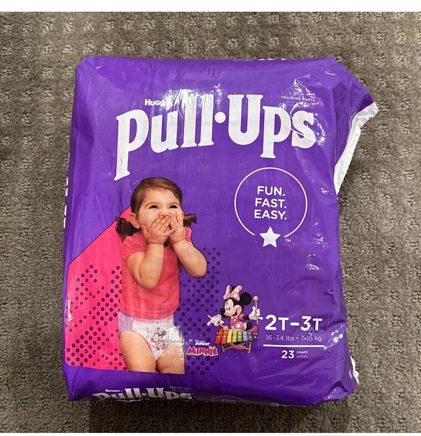 Pull-Ups Training Pants Disney Junior Minnie 2T-3T 16-34 lbs 23 Training Pants