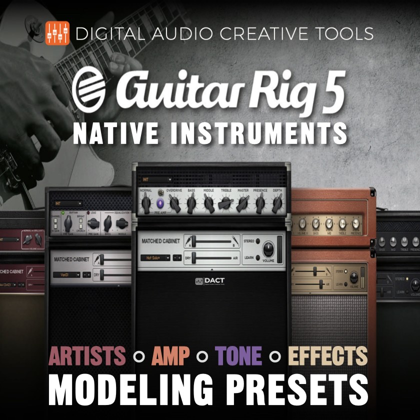 NI Rig 5 Pro Amplifier Modeling & FX Presets Library