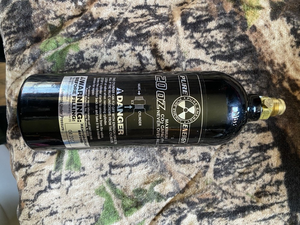 Paintball mask, gun,