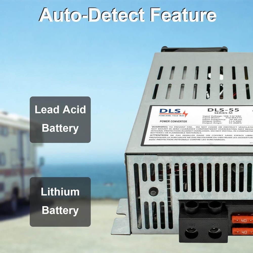 Replacement for DLS 55 Amp Converter Charger Power Supply